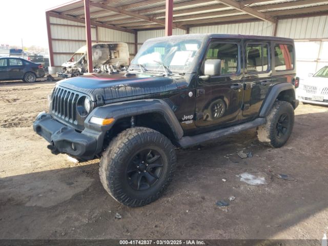 1C4HJXDG9JW172686 Jeep Wrangler Unlimited Sport 4x4