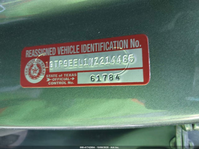 1GTP9EEL1NZ214485 GMC l87