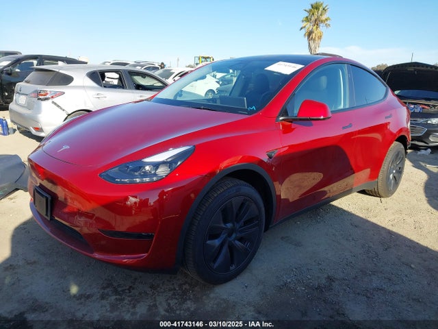 2025 TESLA MODEL Y 7SAYGDED8SF223993 Photo 1