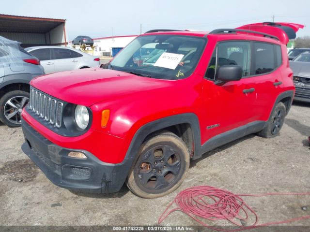 ZACCJAABXHPF86132 Jeep Renegade Sport Fwd