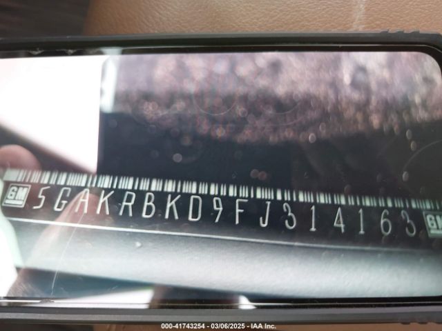 5GAKRBKD9FJ314163 Buick Enclave Leather