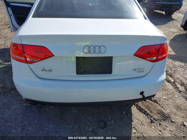 2012 AUDI A4 WAUBFAFL6CN011412 Photo 5