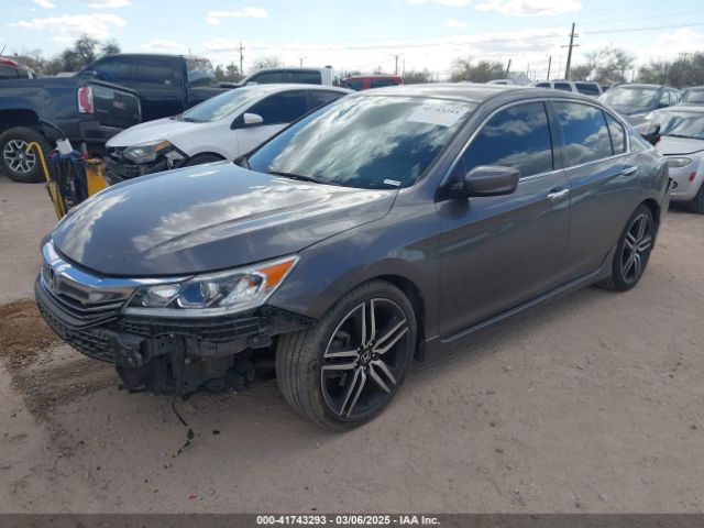 1HGCR2F10HA006581 Honda Accord Sport Se
