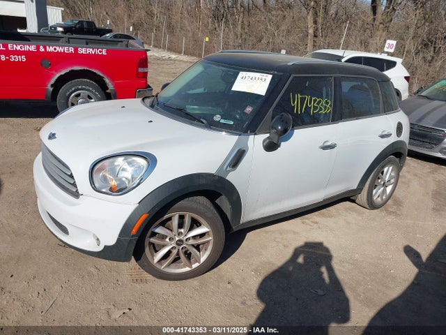 2012 MINI COOPER COUNTRYMAN WMWZB3C51CWM03056 Photo 1