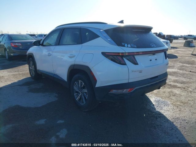 KM8JBCA13NU020844 Hyundai Tucson Hybrid Blue
