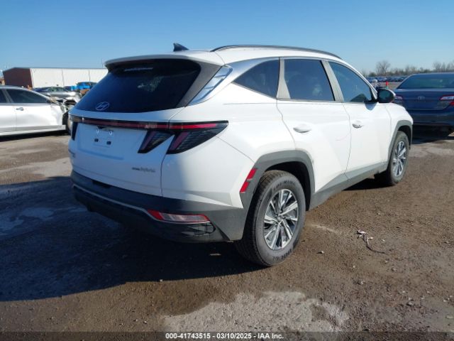 KM8JBCA13NU020844 Hyundai Tucson Hybrid Blue