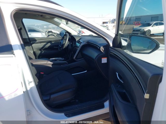 KM8JBCA13NU020844 Hyundai Tucson Hybrid Blue