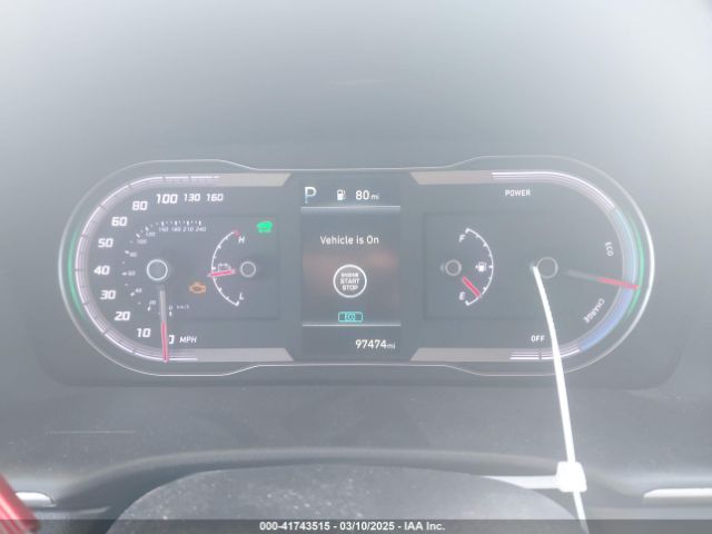 KM8JBCA13NU020844 Hyundai Tucson Hybrid Blue