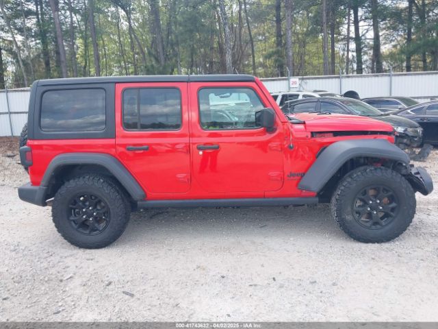 1C4HJXDGXPW576105 Jeep Wrangler 4-door Willys 4x4