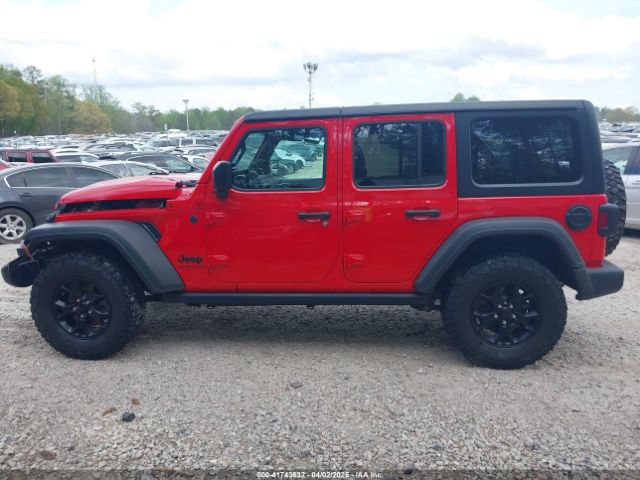 1C4HJXDGXPW576105 Jeep Wrangler 4-door Willys 4x4
