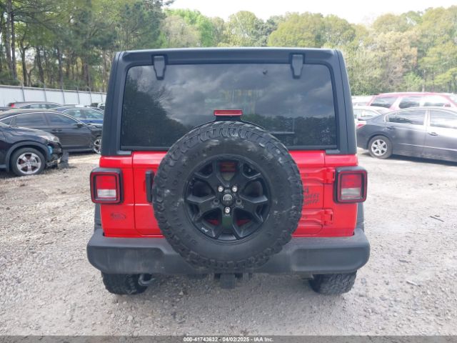 1C4HJXDGXPW576105 Jeep Wrangler 4-door Willys 4x4