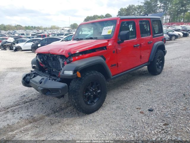 1C4HJXDGXPW576105 Jeep Wrangler 4-door Willys 4x4