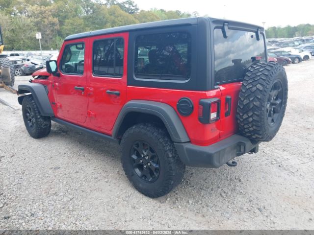 1C4HJXDGXPW576105 Jeep Wrangler 4-door Willys 4x4