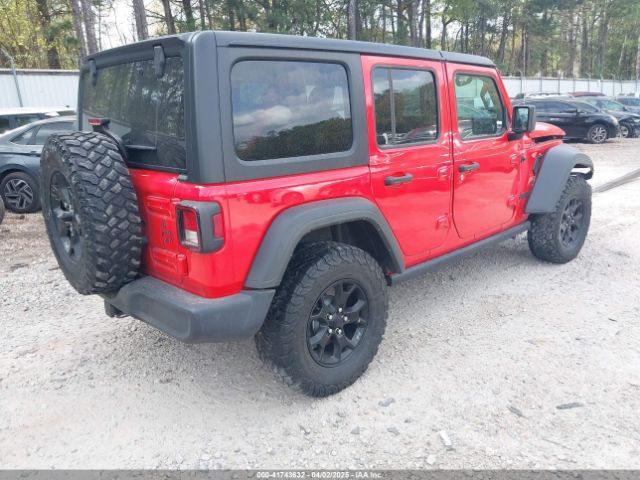 1C4HJXDGXPW576105 Jeep Wrangler 4-door Willys 4x4