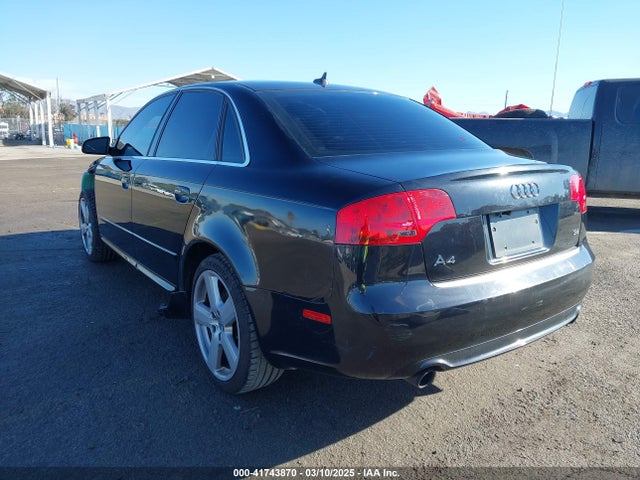 2008 AUDI A4 WAUAH78E38A159815 Photo 2