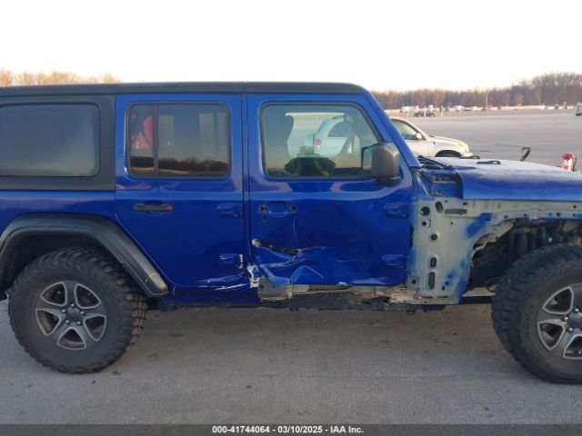 1C4HJXDN2JW282882 Jeep Wrangler Unlimited Sport S 4x4