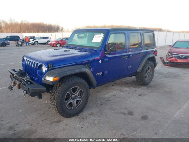 1C4HJXDN2JW282882 Jeep Wrangler Unlimited Sport S 4x4