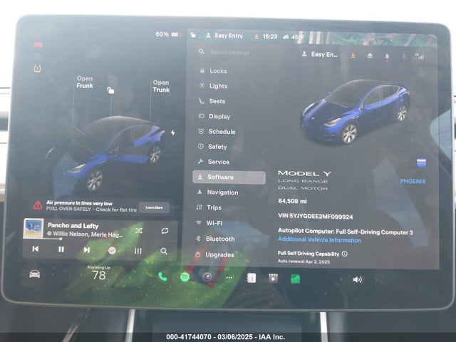 2021 TESLA MODEL Y 5YJYGDEE2MF099924 Photo 6