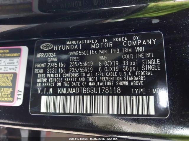 KMUMADTB6SU178118 Genesis Gv70 2.5t Awd