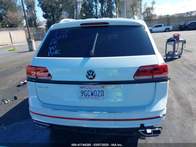 1V2CR2CA8MC551444 Volkswagen Atlas 3.6l V6 Sel R-line