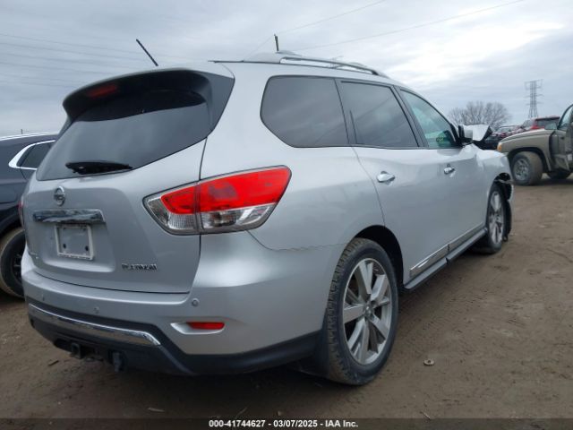 5N1AR2MN6EC619425 Nissan Pathfinder Platinum