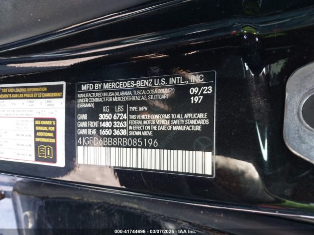 4JGFD6BB8RB085196 Mercedes-Benz Amg Gle 53 Coupe 4matic+