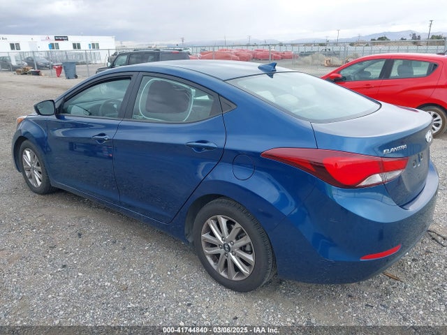 KMHDH4AE5GU601527 Hyundai ELANTRA SE
