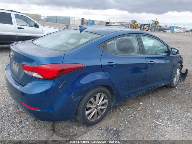 KMHDH4AE5GU601527 Hyundai ELANTRA SE