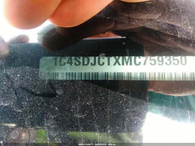 1C4SDJCTXMC759350 Dodge Durango R/t Awd