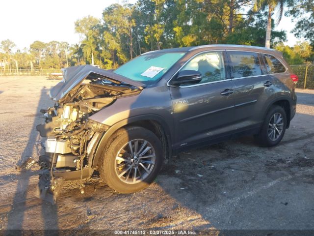 5TDJGRFH9KS065141 Toyota Highlander Hybrid Xle
