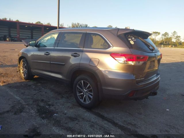 5TDJGRFH9KS065141 Toyota Highlander Hybrid Xle