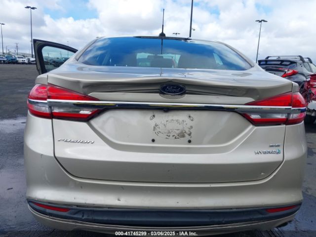 3FA6P0LU0HR355269 Ford Fusion Se Hybrid