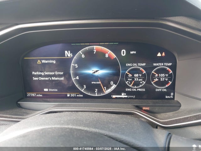 JN1BZ4BH5PM311048 Nissan Z Performance Manual