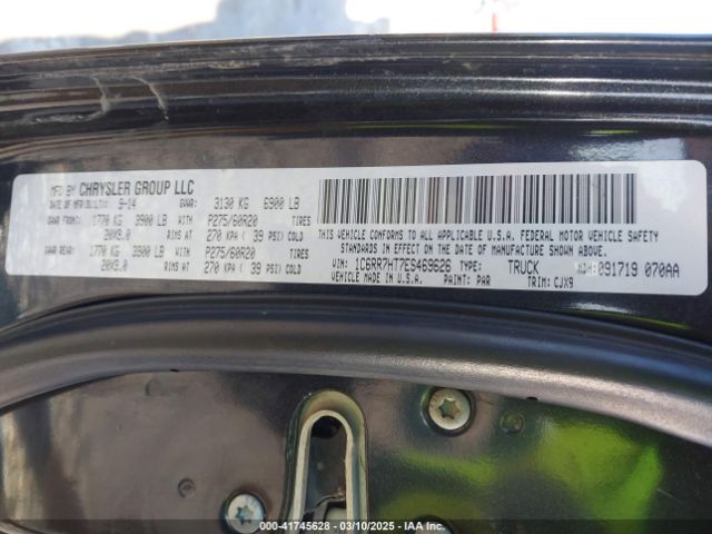 1C6RR7HT7ES469626 RAM 1500 Sport