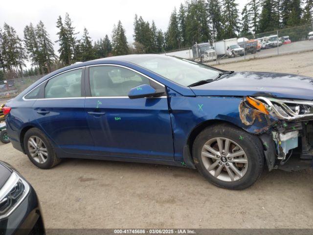 5NPE24AF7GH316261 Hyundai SONATA SE