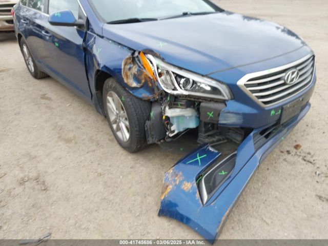 5NPE24AF7GH316261 Hyundai SONATA SE