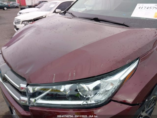 5TDDGRFHXJS038879 Toyota Highlander Hybrid Limited Platinum