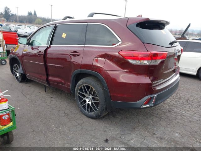 5TDDGRFHXJS038879 Toyota Highlander Hybrid Limited Platinum