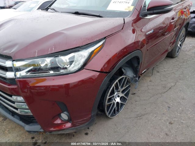 5TDDGRFHXJS038879 Toyota Highlander Hybrid Limited Platinum