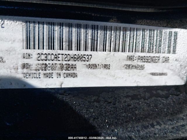 2013 CHRYSLER 300C 2C3CCAET2DH600537 Photo 8