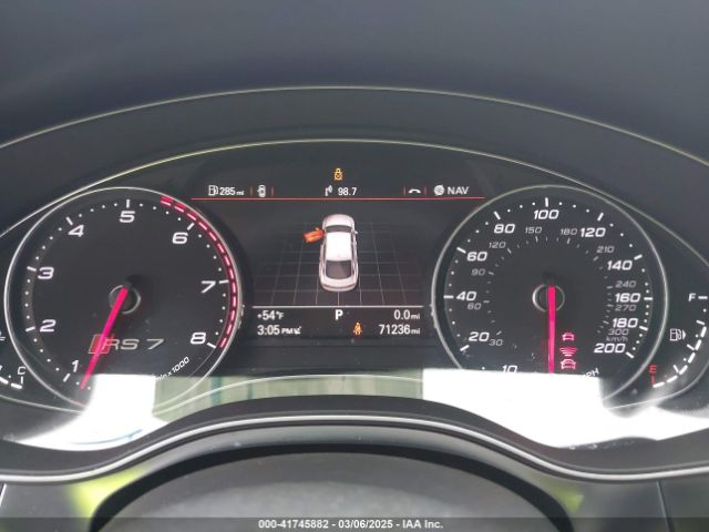 WUAW2AFC1EN905033 Audi Rs 7 4.0t Prestige