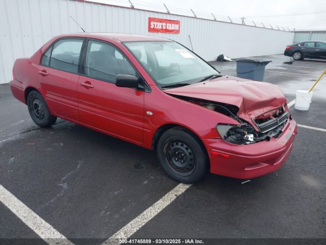 2003 MITSUBISHI LANCER JA3AJ26E13U107196