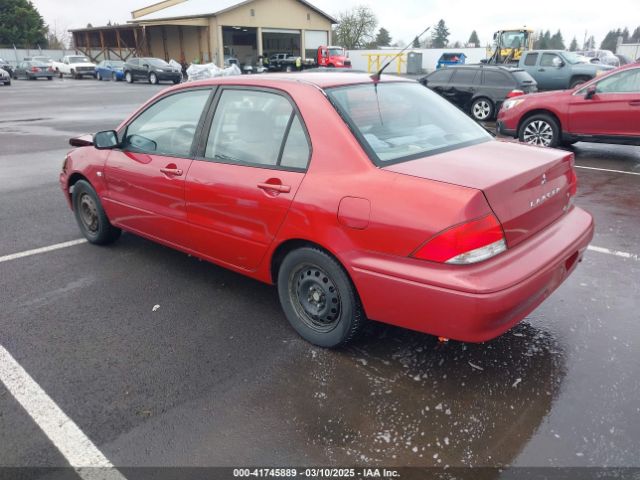 2003 MITSUBISHI LANCER JA3AJ26E13U107196 Photo 2