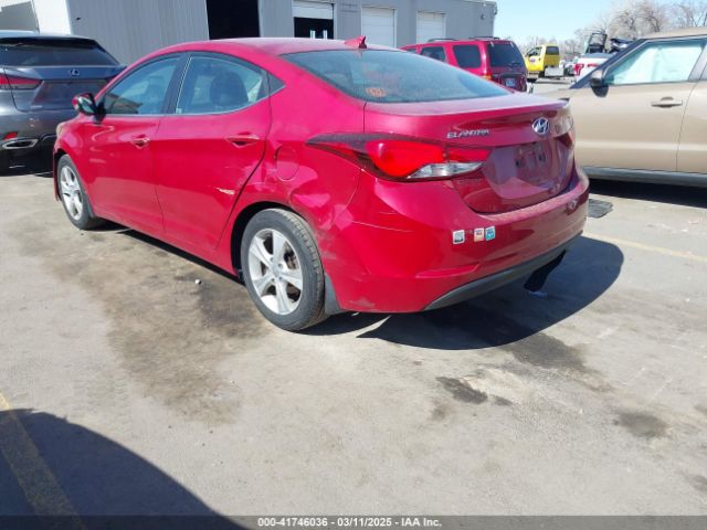 2016 HYUNDAI ELANTRA KMHDH4AEXGU558044 Photo 2