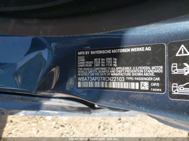 WBA73AP07RCN22103 BMW 4 Series 430i Xdrive