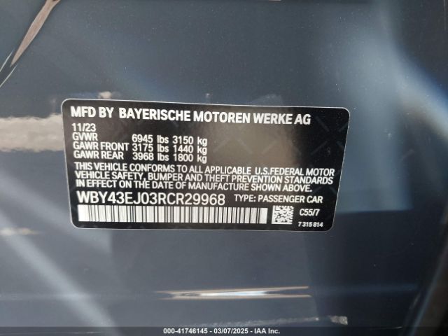 2024 BMW I7 WBY43EJ03RCR29968 Photo 8