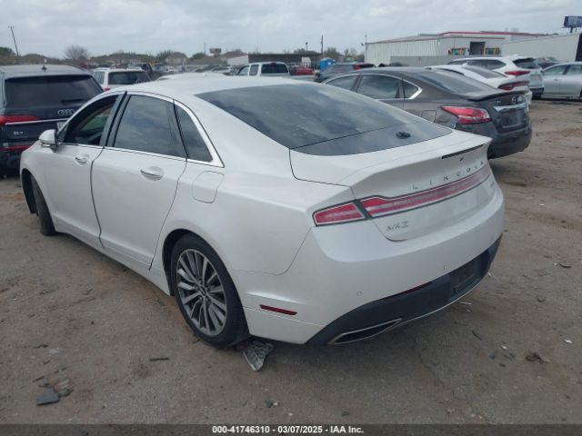 3LN6L5KU8HR629821 Lincoln Mkz Hybrid Premiere