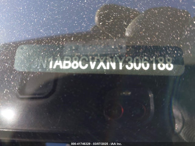 3N1AB8CVXNY306188 Nissan Sentra Sv Xtronic Cvt
