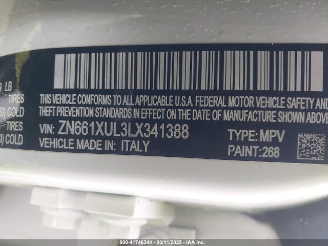 ZN661XUL3LX341388 Maserati Levante Granlusso