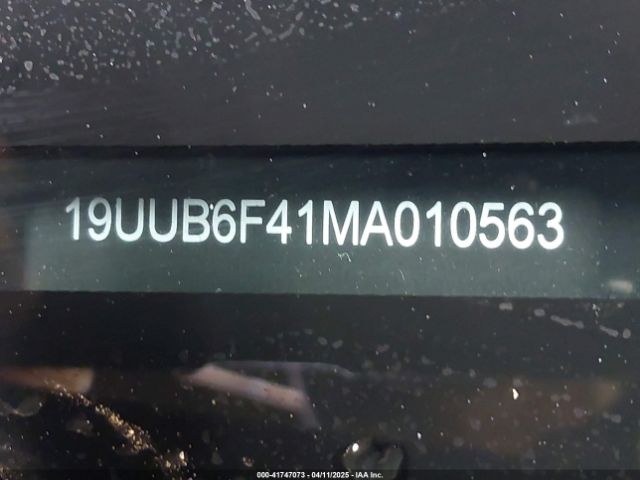 19UUB6F41MA010563 Acura Tlx Technology Package